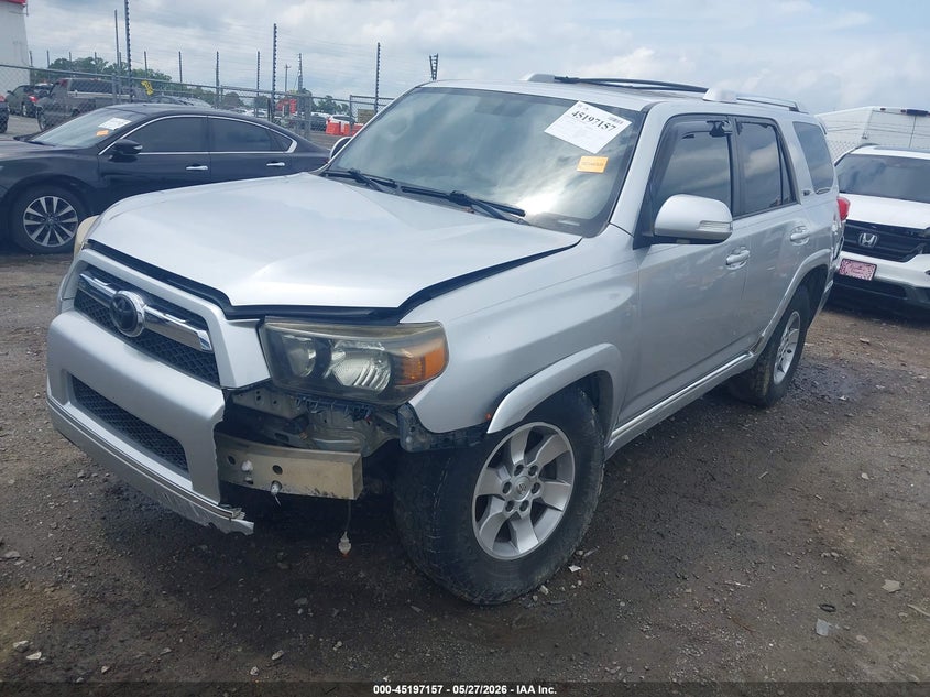 2011 Toyota 4runner VIN JTEBU5JR9B5044040 IAAI salvage auction — LEFT FRONT, Clear (Arkansas), sold $5,100 on 2026-07-15 (photo 2)
