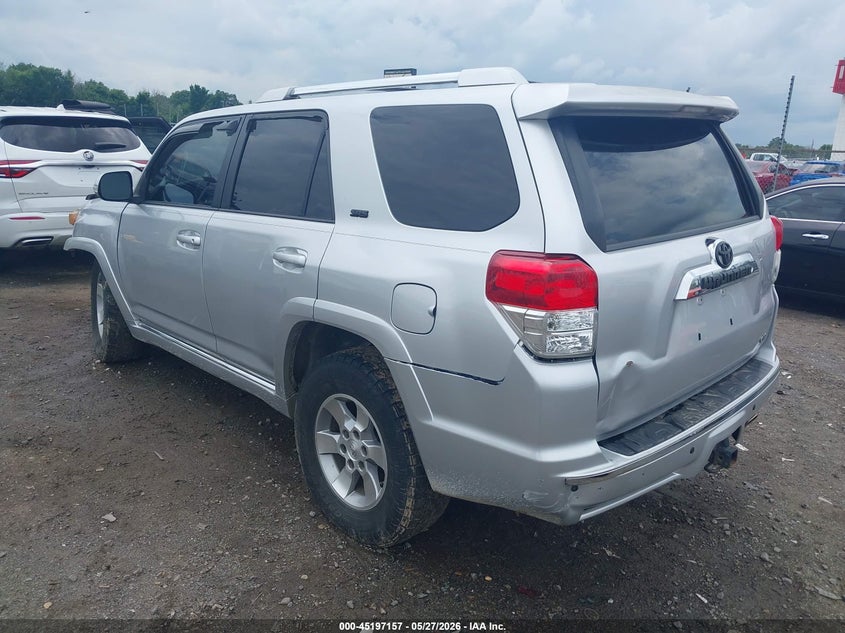 2011 Toyota 4runner VIN JTEBU5JR9B5044040 IAAI salvage auction — LEFT FRONT, Clear (Arkansas), sold $5,100 on 2026-07-15 (photo 3)