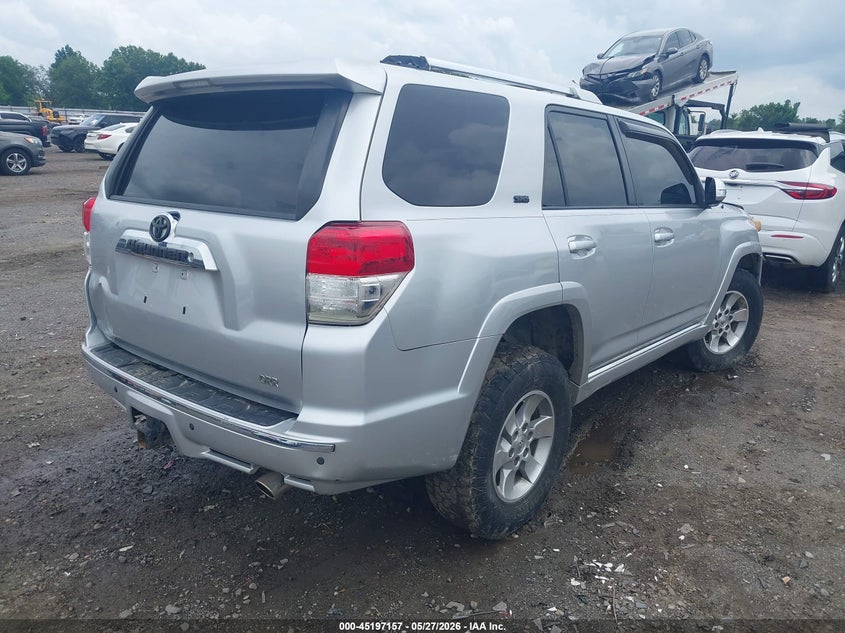 2011 Toyota 4runner VIN JTEBU5JR9B5044040 IAAI salvage auction — LEFT FRONT, Clear (Arkansas), sold $5,100 on 2026-07-15 (photo 4)