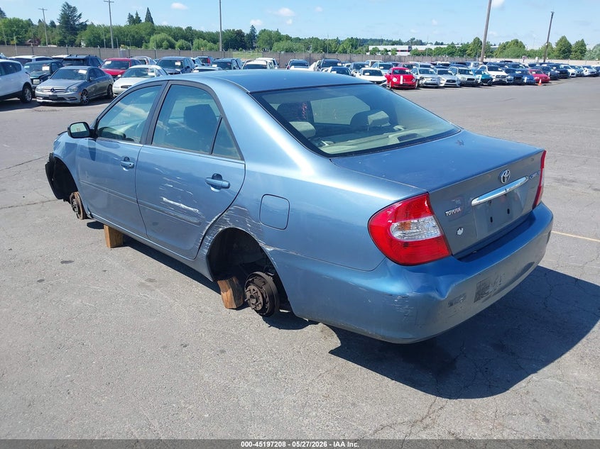 2003 Toyota Camry VIN JTDBE32K630163587 IAAI salvage auction — LEFT SIDE, Salvage (Oregon), sold $250 on 2026-07-09 (photo 3)