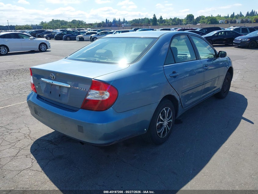 2003 Toyota Camry VIN JTDBE32K630163587 IAAI salvage auction — LEFT SIDE, Salvage (Oregon), sold $250 on 2026-07-09 (photo 4)