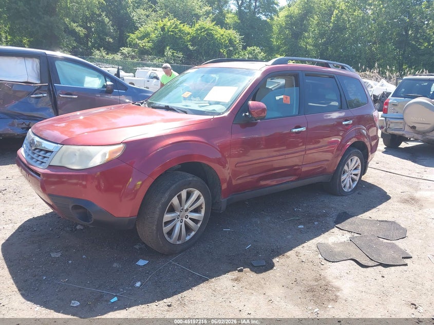 2011 Subaru Forester VIN JF2SHADC2BH732521 IAAI salvage auction — LEFT SIDE, Salvage - 75% Or Less (Maryland), sold $400 on 2026-07-09 (photo 2)