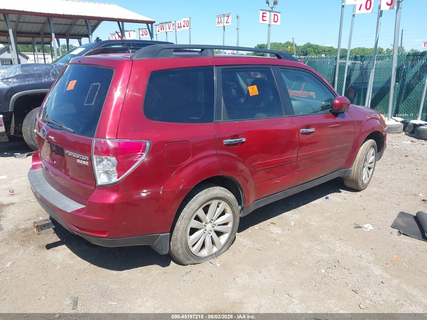 2011 Subaru Forester VIN JF2SHADC2BH732521 IAAI salvage auction — LEFT SIDE, Salvage - 75% Or Less (Maryland), sold $400 on 2026-07-09 (photo 4)