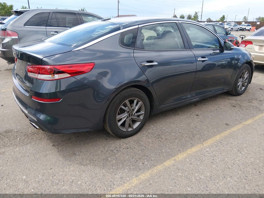 2020 Kia Optima VIN 5XXGT4L3XLG393365 IAAI salvage auction — UNKNOWN, Clear (Colorado), sold $4,275 on 2026-07-21 (photo 4)