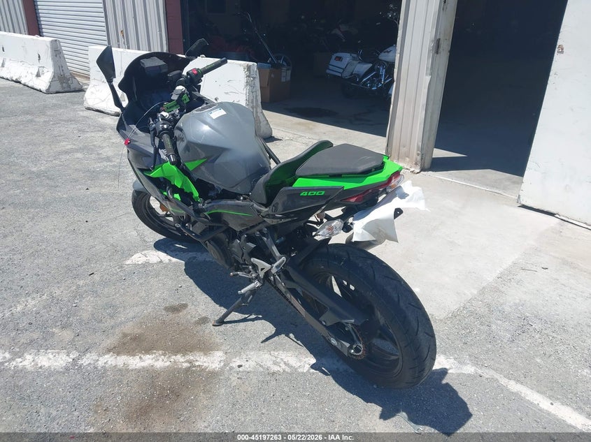 2019 Kawasaki VIN JKAEXKG17KDA36773 IAAI salvage auction — SIDE, Salvage (California), sold $1,250 on 2026-07-28 (photo 3)
