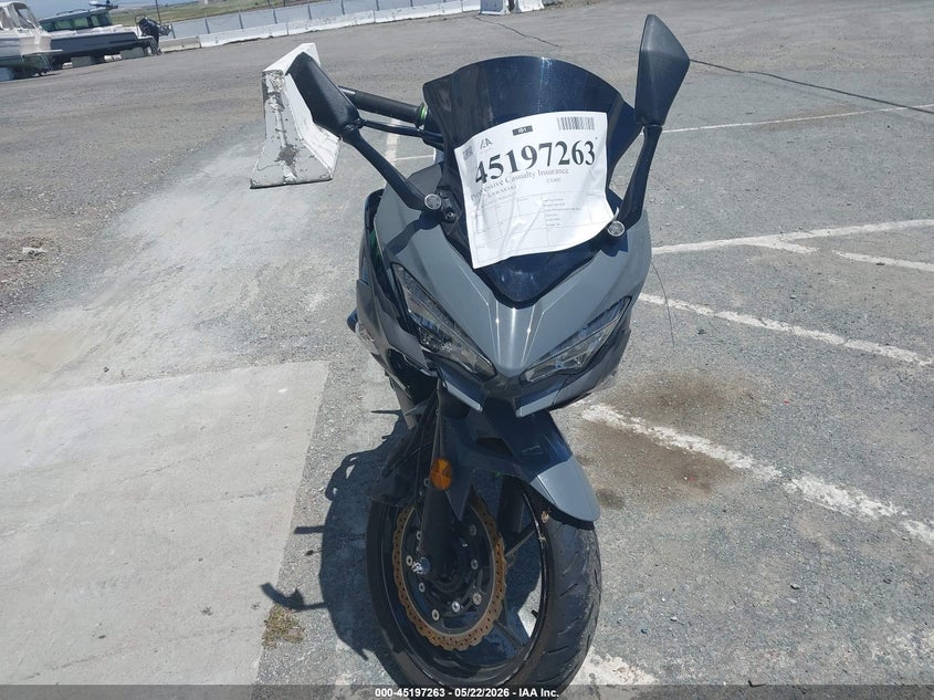 2019 Kawasaki VIN JKAEXKG17KDA36773 IAAI salvage auction — SIDE, Salvage (California), sold $1,250 on 2026-07-28 (photo 5)