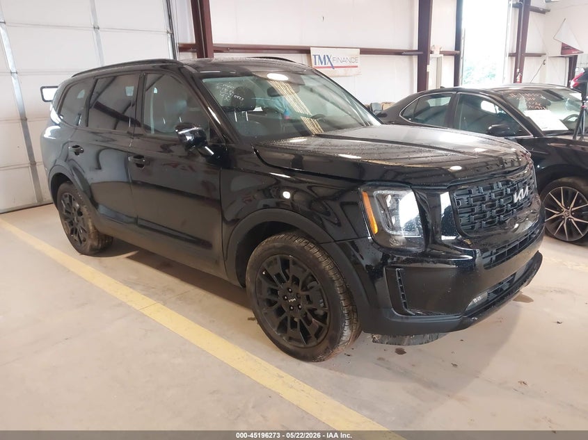 2022 Kia Telluride VIN 5XYP5DHCXNG312883 IAAI salvage auction — LEFT SIDE, Salvage (North Carolina), sold $4,650 on 2026-07-20 (photo 1)