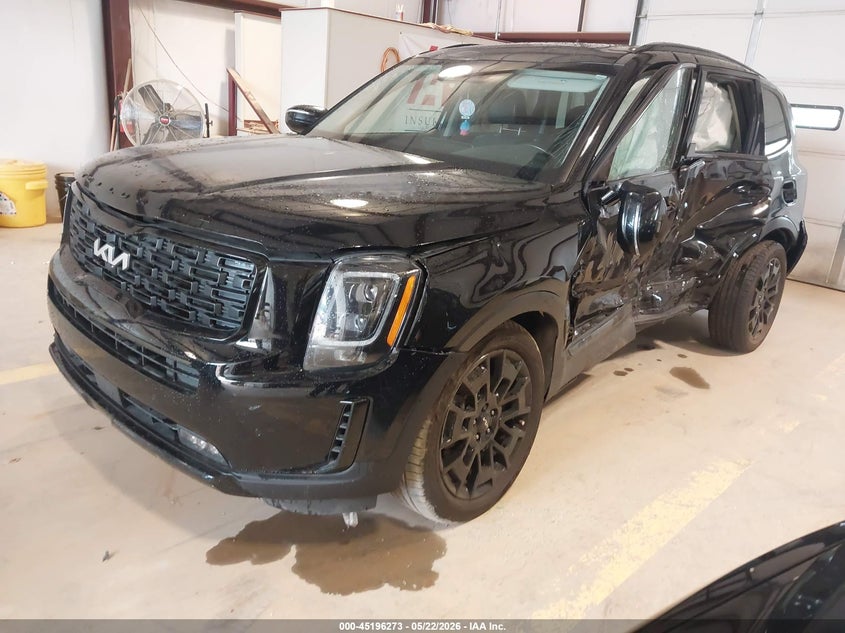 2022 Kia Telluride VIN 5XYP5DHCXNG312883 IAAI salvage auction — LEFT SIDE, Salvage (North Carolina), sold $4,650 on 2026-07-20 (photo 2)