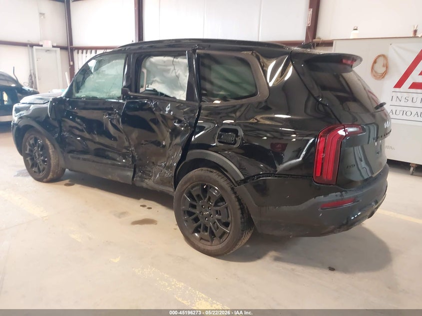 2022 Kia Telluride VIN 5XYP5DHCXNG312883 IAAI salvage auction — LEFT SIDE, Salvage (North Carolina), sold $4,650 on 2026-07-20 (photo 3)