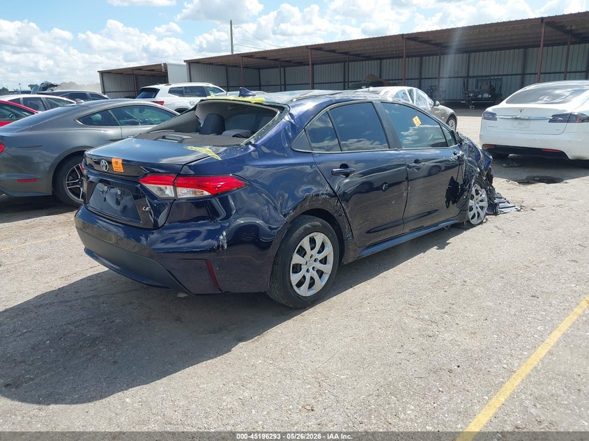 2022 Toyota Corolla VIN 5YFEPMAE2NP309792 IAAI salvage auction — ROLLOVER, Salvage (Texas), sold $1,250 on 2026-07-29 (photo 4)