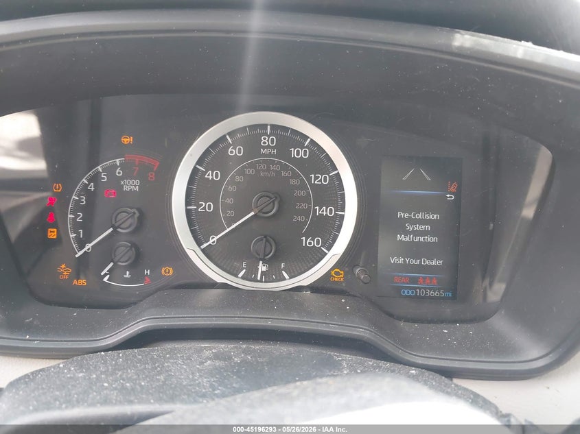 2022 Toyota Corolla VIN 5YFEPMAE2NP309792 IAAI salvage auction — ROLLOVER, Salvage (Texas), sold $1,250 on 2026-07-29 (photo 7)