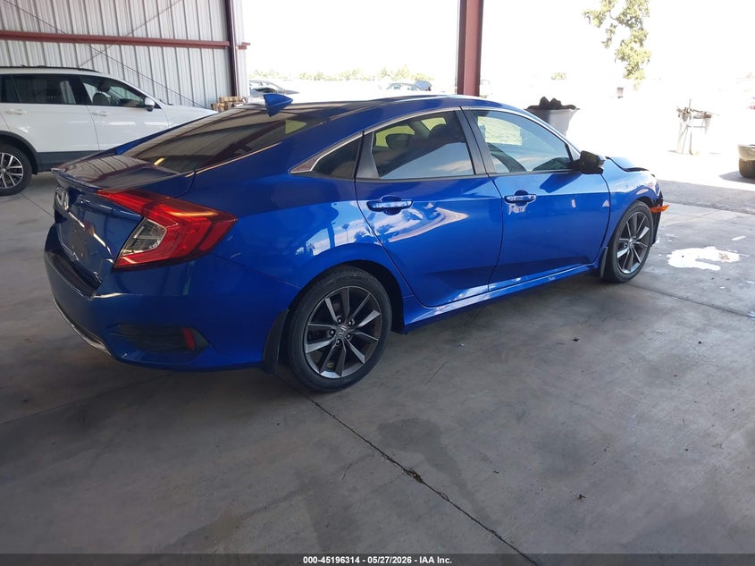 2019 Honda Civic VIN JHMFC1F30KX001473 IAAI salvage auction — FRONT END, Salvage (California), sold $2,275 on 2026-07-14 (photo 4)