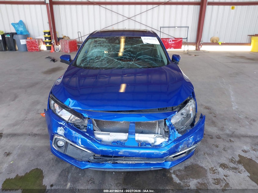 2019 Honda Civic VIN JHMFC1F30KX001473 IAAI salvage auction — FRONT END, Salvage (California), sold $2,275 on 2026-07-14 (photo 6)