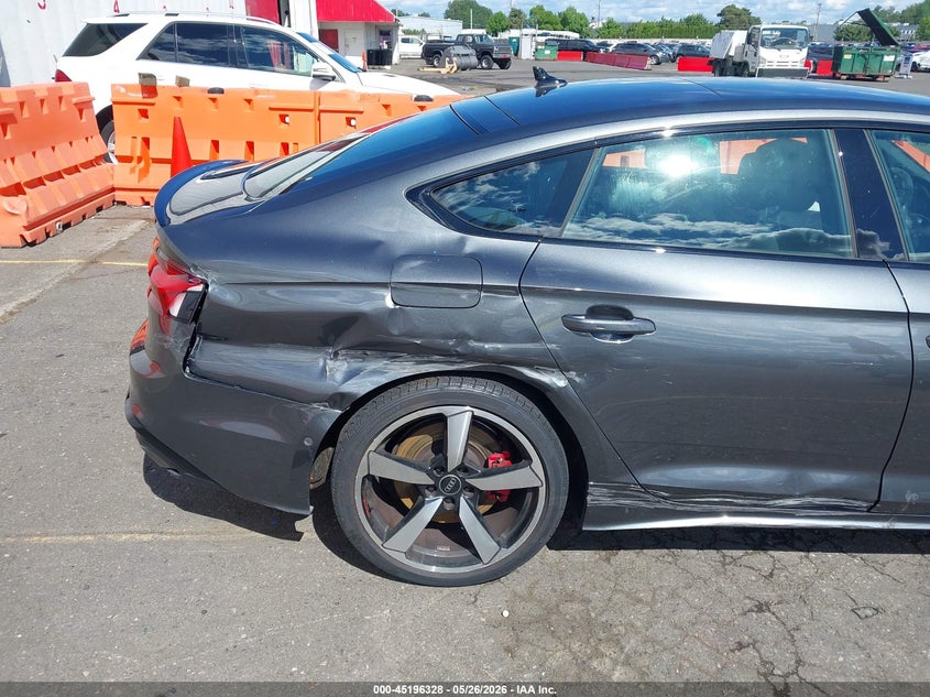 2023 Audi A5 VIN WAUEACF53PA040310 IAAI salvage auction — RIGHT SIDE, Salvage (Oregon), sold $125 on 2026-07-31 (photo 6)