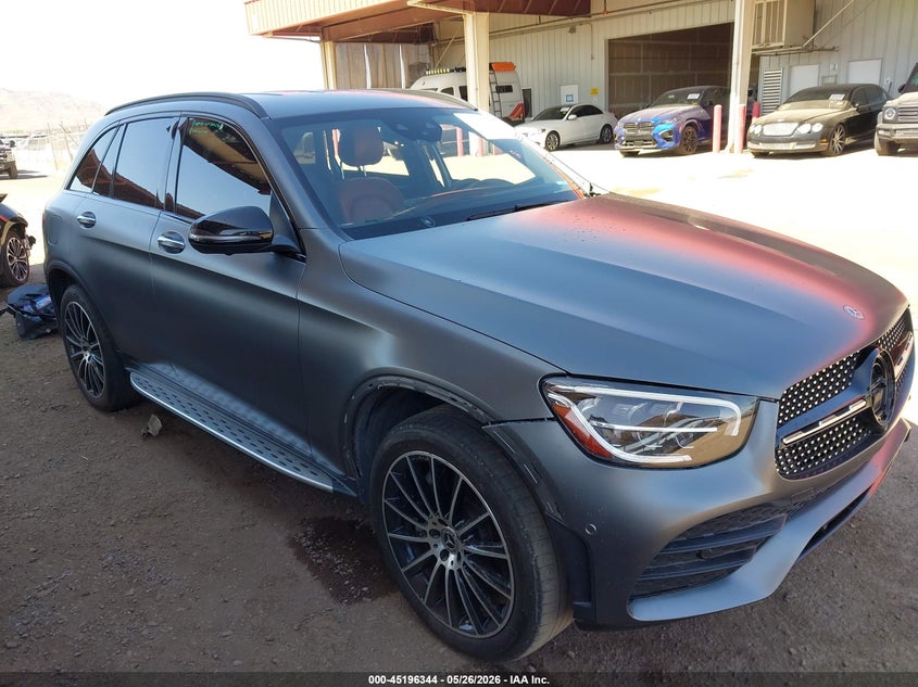 2020 Mercedes-benz Glc VIN WDC0G8DB6LF712336 IAAI salvage auction — SIDE, Salvage (Arizona), sold $11,350 on 2026-07-14 (photo 1)
