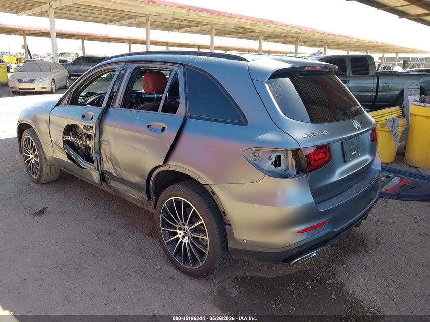 2020 Mercedes-benz Glc VIN WDC0G8DB6LF712336 IAAI salvage auction — SIDE, Salvage (Arizona), sold $11,350 on 2026-07-14 (photo 3)