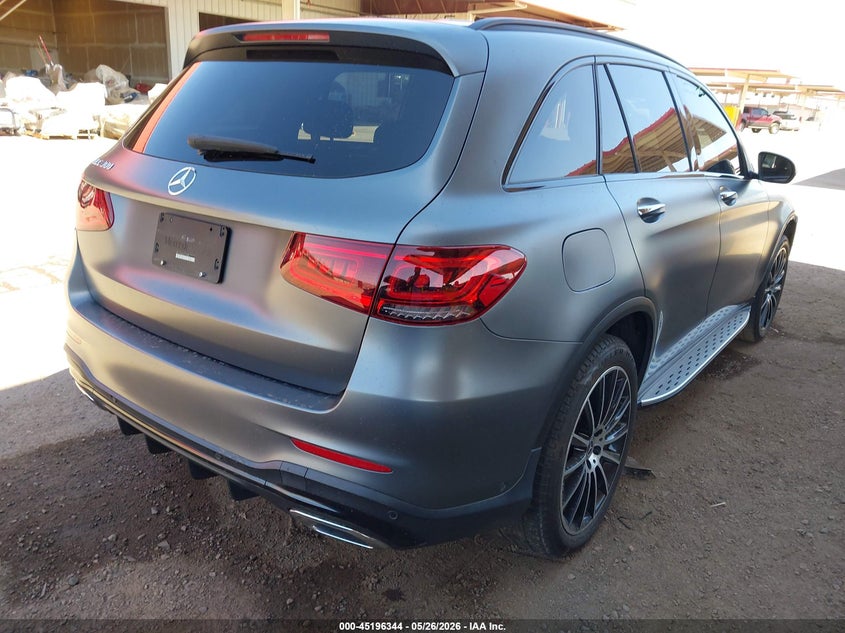2020 Mercedes-benz Glc VIN WDC0G8DB6LF712336 IAAI salvage auction — SIDE, Salvage (Arizona), sold $11,350 on 2026-07-14 (photo 4)