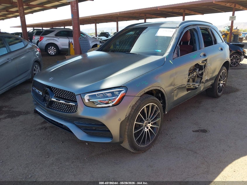 2020 Mercedes-benz Glc VIN WDC0G8DB6LF712336 IAAI salvage auction — SIDE, Salvage (Arizona), sold $11,350 on 2026-07-14 (photo 6)