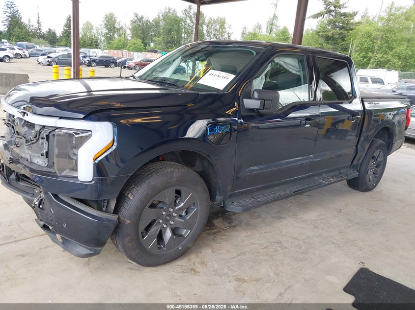 2024 Ford F-150 VIN 1FT6W3L77RWG11365 IAAI salvage auction — FRONT END, Salvage Title, sold $18,600 on 2026-07-09 (photo 2)