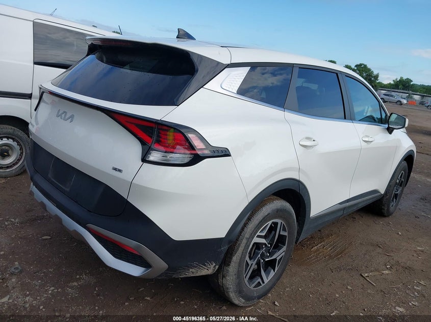 2023 Kia Sportage VIN KNDPUCAF3P7185671 IAAI salvage auction — LEFT FRONT, Salvage (Tennessee), sold $6,000 on 2026-07-30 (photo 4)