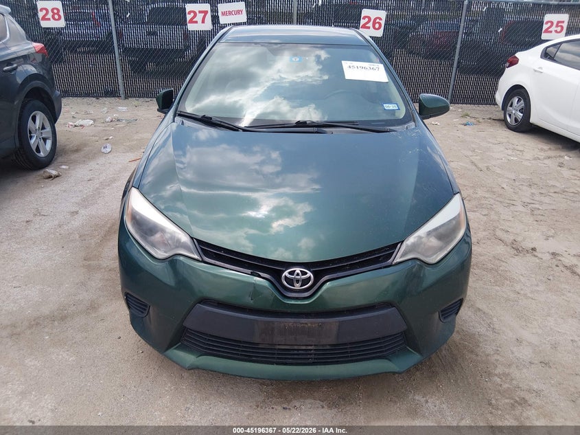 2014 Toyota Corolla VIN 5YFBURHE8EP152283 IAAI salvage auction — NORMAL WEAR, Original (Texas), sold $2,050 on 2026-07-21 (photo 6)