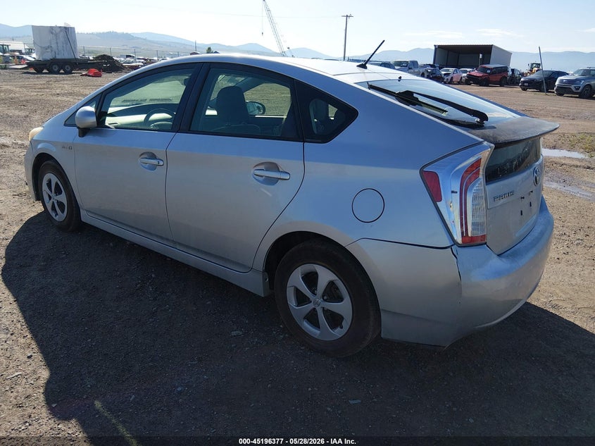 2012 Toyota Prius VIN JTDKN3DU0C5421040 IAAI salvage auction — HAIL, Clear (Montana), sold $775 on 2026-07-29 (photo 3)
