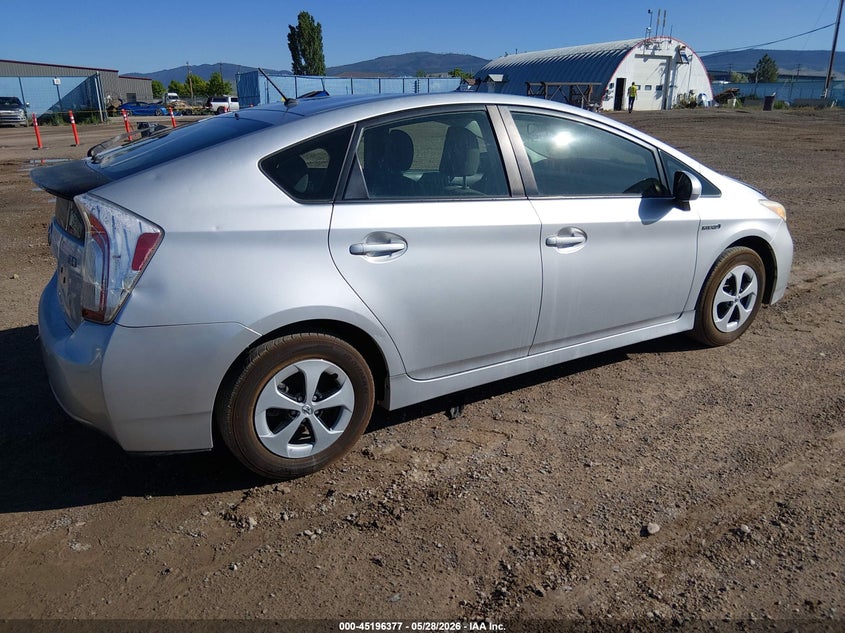 2012 Toyota Prius VIN JTDKN3DU0C5421040 IAAI salvage auction — HAIL, Clear (Montana), sold $775 on 2026-07-29 (photo 4)