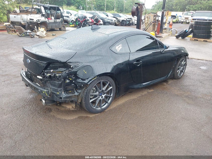 2025 Subaru Brz VIN JF1ZDBB19S9700598 IAAI salvage auction — SIDE, Salvage (Hawaii), sold $2,350 on 2026-07-28 (photo 4)