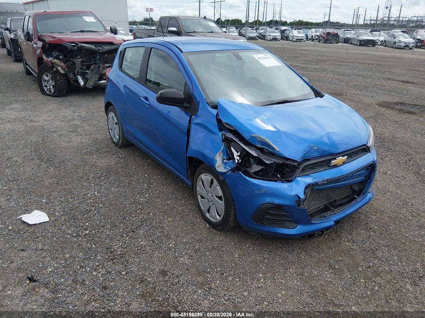 2018 Chevrolet Spark VIN KL8CB6SA2JC471303 IAAI salvage auction — FRONT END, Salvage Title, sold $1,150 on 2026-07-29 (photo 1)
