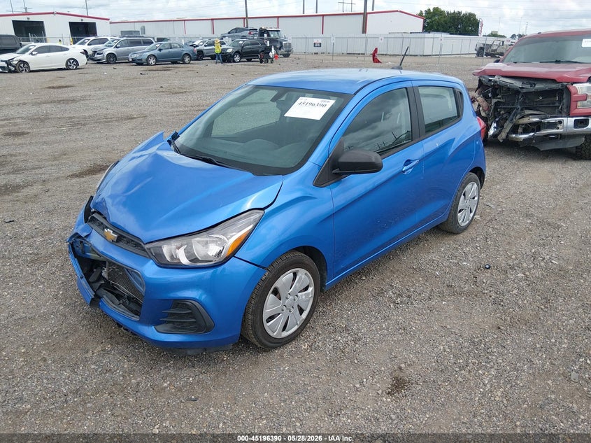 2018 Chevrolet Spark VIN KL8CB6SA2JC471303 IAAI salvage auction — FRONT END, Salvage Title, sold $1,150 on 2026-07-29 (photo 2)
