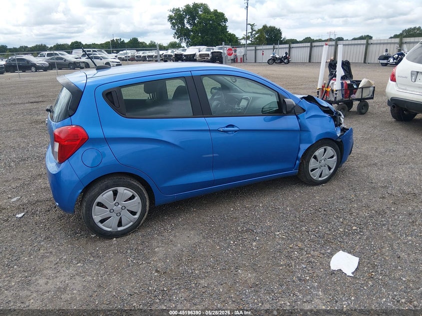 2018 Chevrolet Spark VIN KL8CB6SA2JC471303 IAAI salvage auction — FRONT END, Salvage Title, sold $1,150 on 2026-07-29 (photo 4)