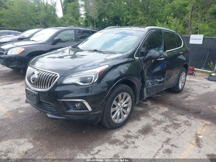 2017 Buick Envision VIN LRBFXBSA2HD216457 IAAI salvage auction — LEFT SIDE, Salvage (Kansas), sold $1,550 on 2026-07-15 (photo 2)