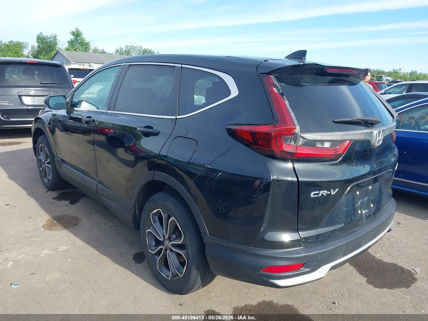 2022 Honda Cr-v VIN 7FARW2H5XNE009819 IAAI salvage auction — HAIL, Salvage (Ohio), sold $14,100 on 2026-07-28 (photo 3)