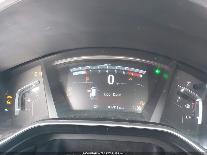 2022 Honda Cr-v VIN 7FARW2H5XNE009819 IAAI salvage auction — HAIL, Salvage (Ohio), sold $14,100 on 2026-07-28 (photo 7)