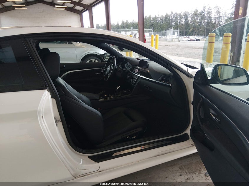 2017 BMW 4er VIN WBA4P1C5XHK522058 IAAI salvage auction — LEFT REAR, Bill Of Sale (Washington), sold $8,300 on 2026-07-08 (photo 5)