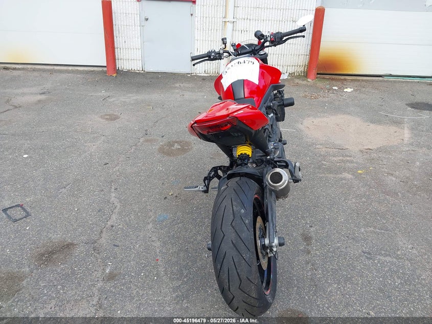 2024 Ducati Monster VIN ZDMMAMDT6RB009589 IAAI salvage auction — FRONT END, Salvage Title, sold $3,600 on 2026-07-15 (photo 6)