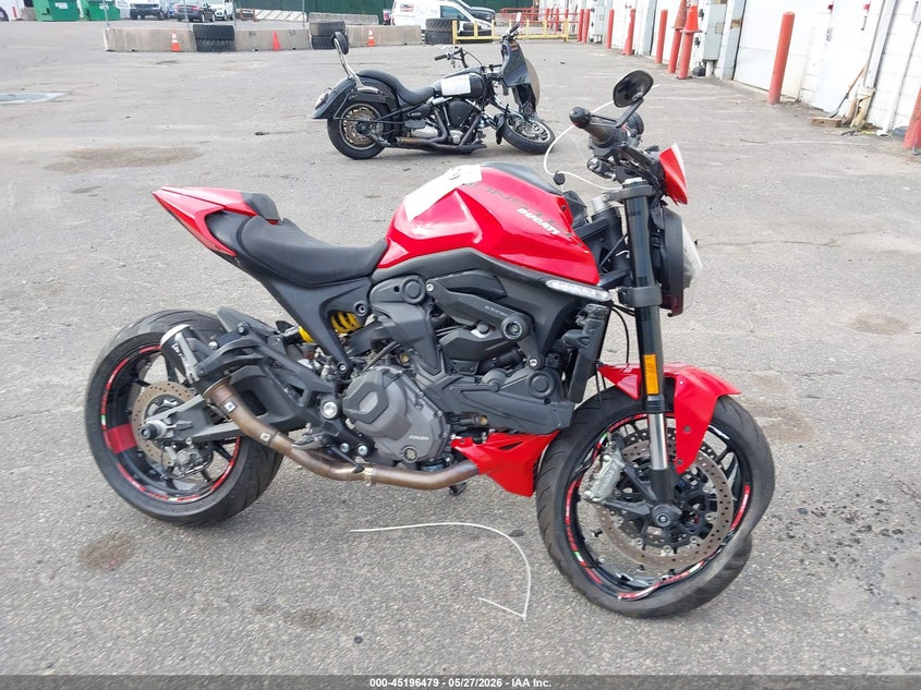 2024 Ducati Monster VIN ZDMMAMDT6RB009589 IAAI salvage auction — FRONT END, Salvage Title, sold $3,600 on 2026-07-15 (photo 8)