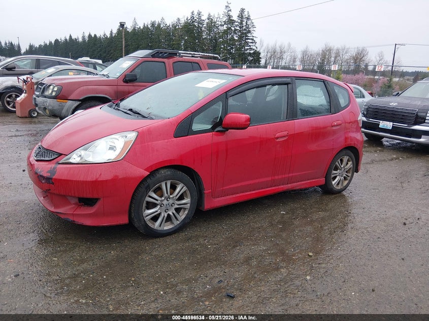 2010 Honda Fit VIN JHMGE8H41AC001839 IAAI salvage auction — MECHANICAL, Salvage (Idaho), sold $650 on 2026-07-08 (photo 2)