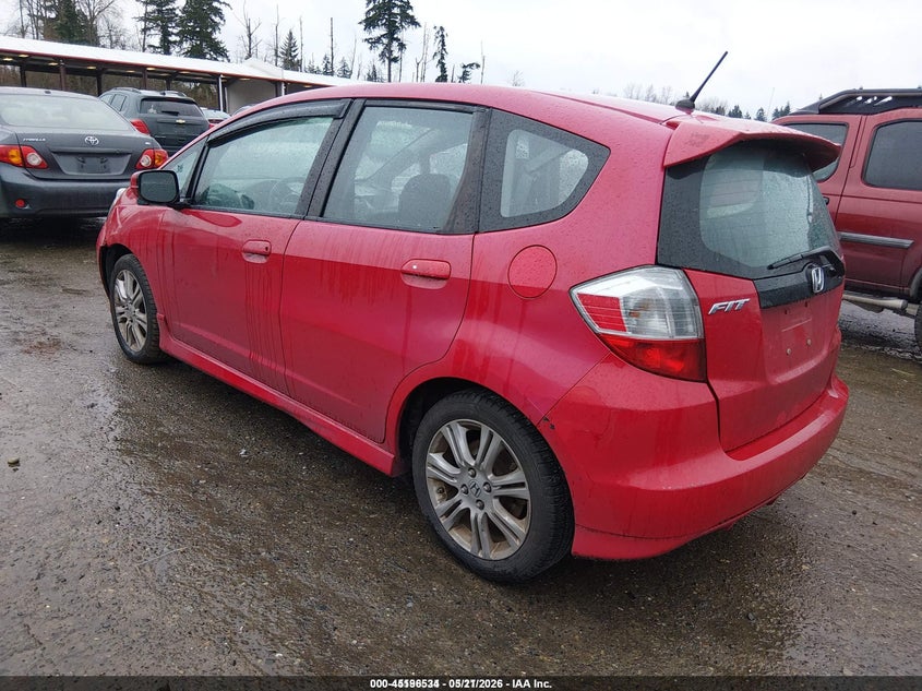2010 Honda Fit VIN JHMGE8H41AC001839 IAAI salvage auction — MECHANICAL, Salvage (Idaho), sold $650 on 2026-07-08 (photo 3)