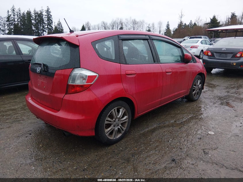 2010 Honda Fit VIN JHMGE8H41AC001839 IAAI salvage auction — MECHANICAL, Salvage (Idaho), sold $650 on 2026-07-08 (photo 4)