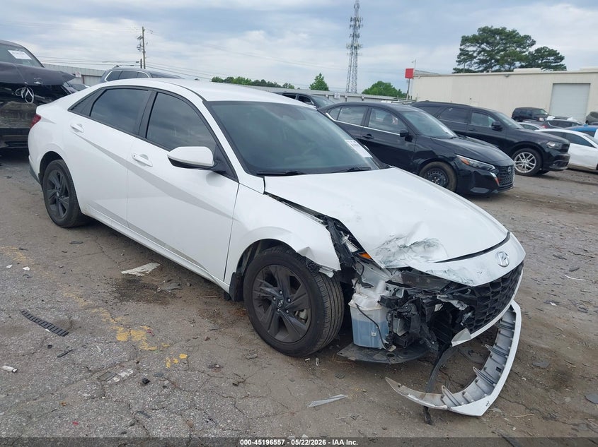 2023 Hyundai Elantra VIN 5NPLM4AG9PH093960 IAAI salvage auction — FRONT END, Salvage (Georgia), sold $3,600 on 2026-07-08 (photo 1)