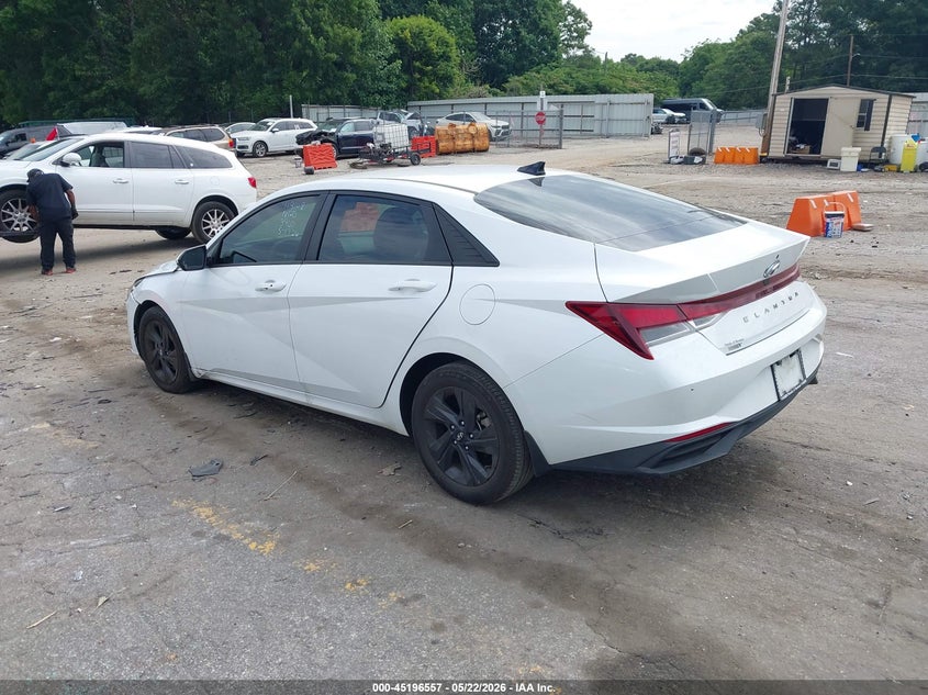 2023 Hyundai Elantra VIN 5NPLM4AG9PH093960 IAAI salvage auction — FRONT END, Salvage (Georgia), sold $3,600 on 2026-07-08 (photo 3)