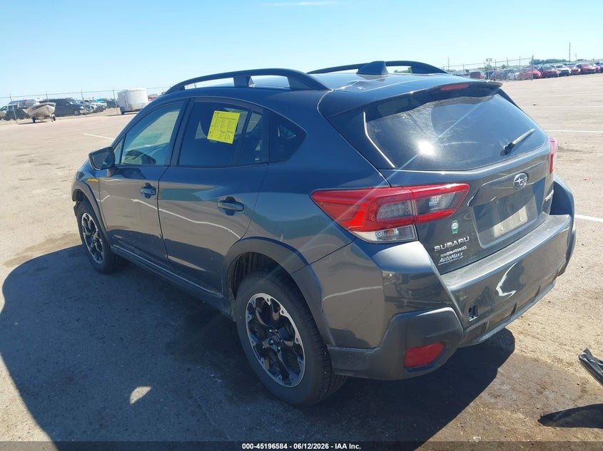 2021 Subaru Xv VIN JF2GTAECXM8321843 IAAI salvage auction — FRONT END, Regular (South Dakota), sold $5,250 on 2026-07-14 (photo 3)
