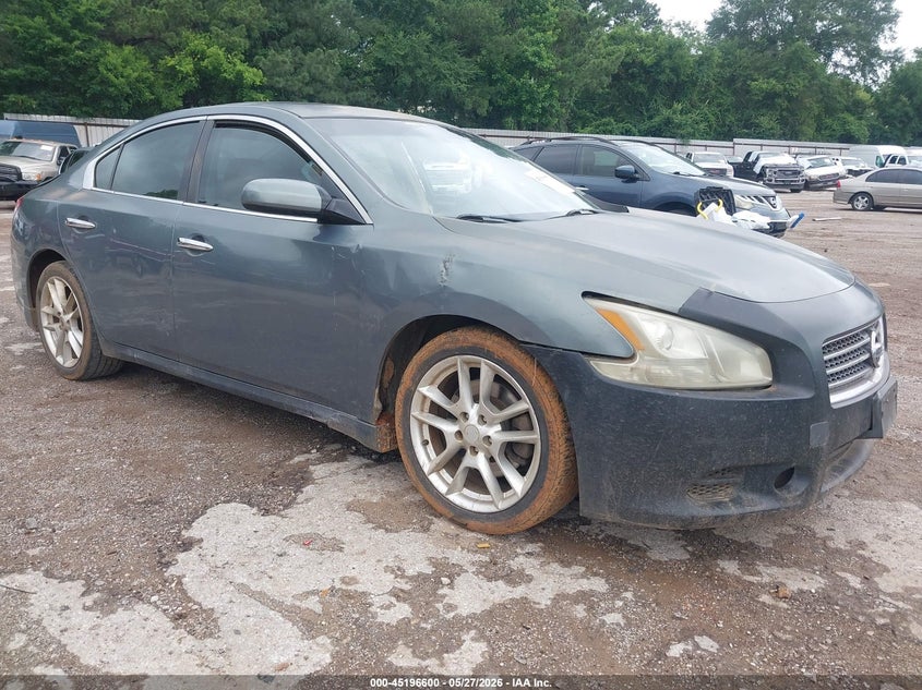2011 Nissan Maxima VIN 1N4AA5AP4BC856077 IAAI salvage auction — FRONT & REAR, Salvage (Texas), sold $400 on 2026-07-09 (photo 1)