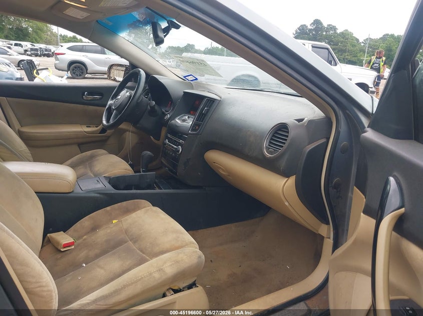 2011 Nissan Maxima VIN 1N4AA5AP4BC856077 IAAI salvage auction — FRONT & REAR, Salvage (Texas), sold $400 on 2026-07-09 (photo 5)