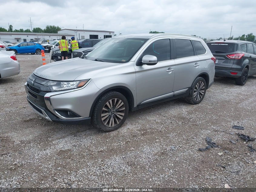 2020 Mitsubishi Outlander VIN JA4AD3A38LZ004343 IAAI salvage auction — HAIL, Salvage Title, sold $3,550 on 2026-07-27 (photo 2)