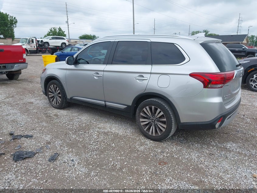 2020 Mitsubishi Outlander VIN JA4AD3A38LZ004343 IAAI salvage auction — HAIL, Salvage Title, sold $3,550 on 2026-07-27 (photo 3)