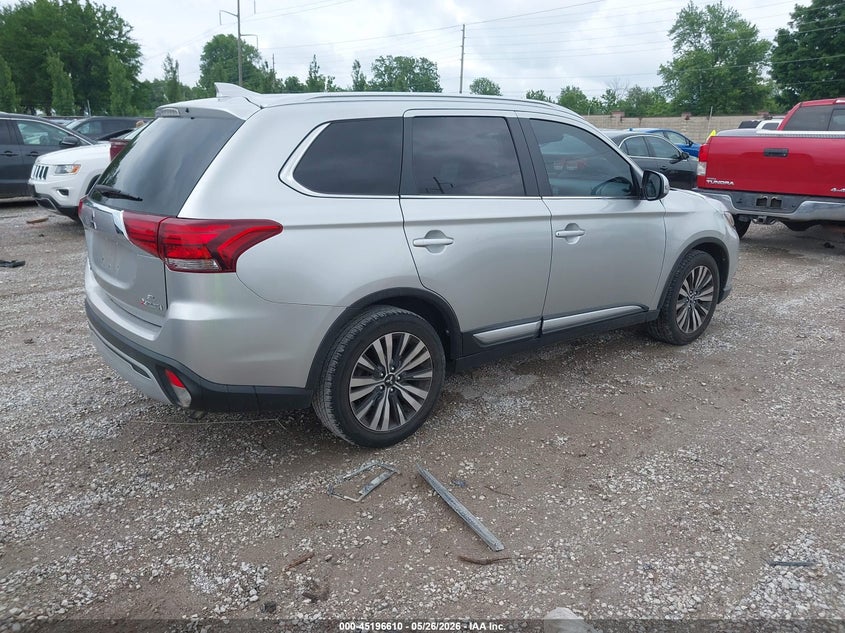 2020 Mitsubishi Outlander VIN JA4AD3A38LZ004343 IAAI salvage auction — HAIL, Salvage Title, sold $3,550 on 2026-07-27 (photo 4)