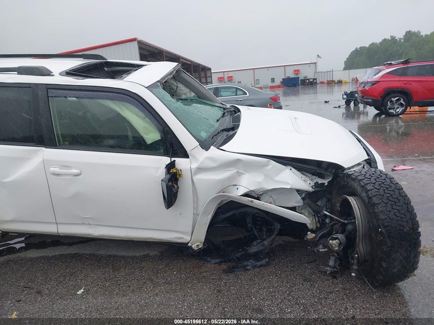 2019 Toyota 4runner VIN JTEBU5JR7K5644927 IAAI salvage auction — FRONT END, Salvage (Indiana), sold $5,250 on 2026-07-16 (photo 6)