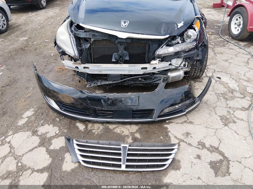 2015 Hyundai Equus VIN KMHGH4JH2FU092745 IAAI salvage auction — FRONT END, Salvage Title, sold $1,100 on 2026-07-17 (photo 6)